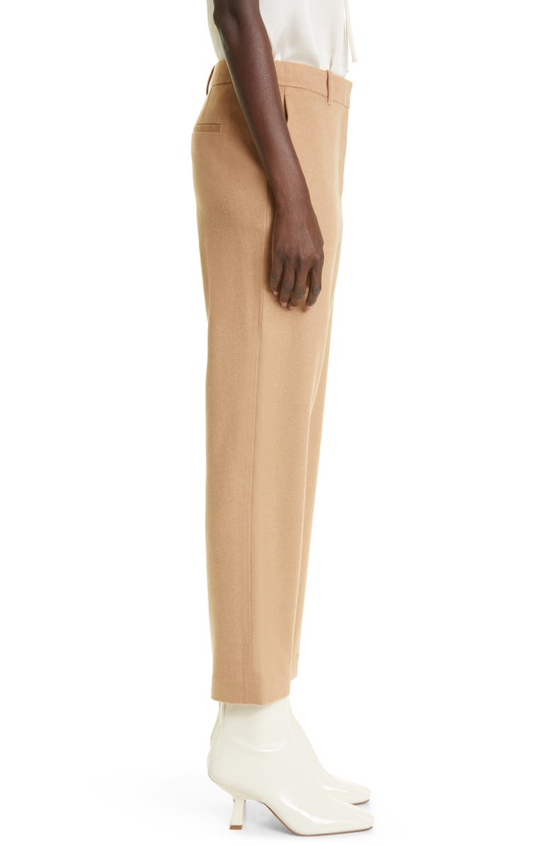 Lafayette 148 New York Clinton Camel Hair Ankle Pants, Alternate, color, 