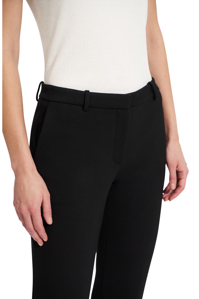 Treeca Double Knit Ankle Pants, Alternate, color, BLK