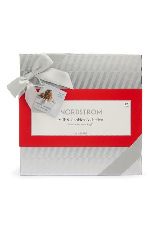 12-Piece Milk & Cookies Assorted Seasonal Truffles