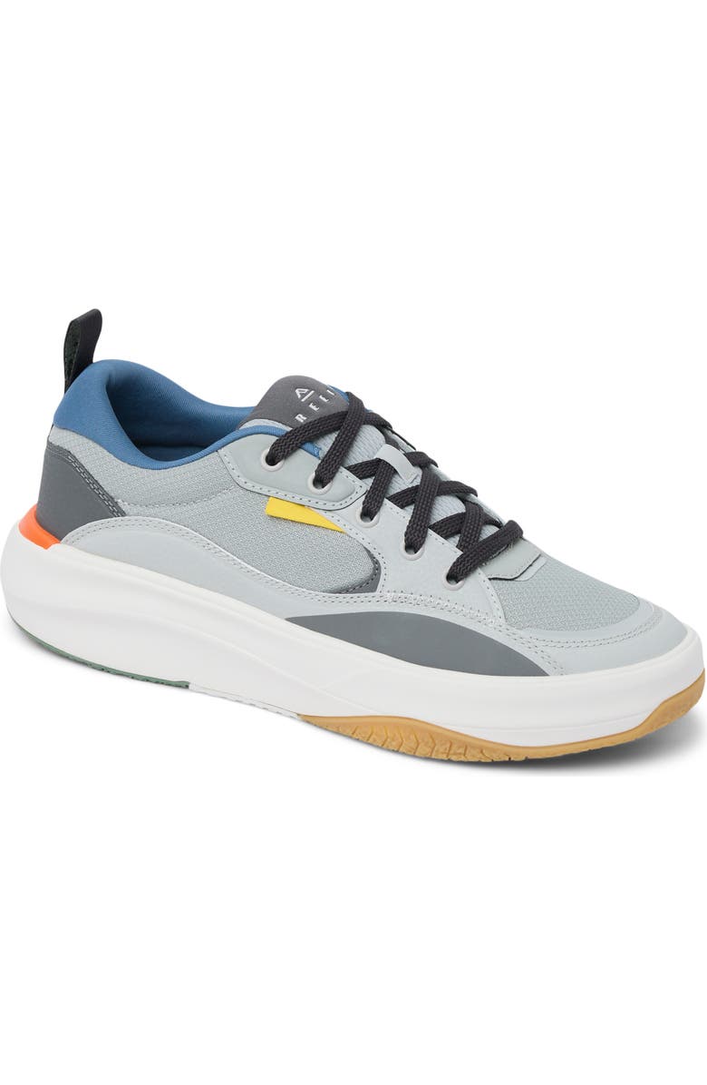 Reef Fanning Sneaker, Main, color, Grey/Blue/Orange
