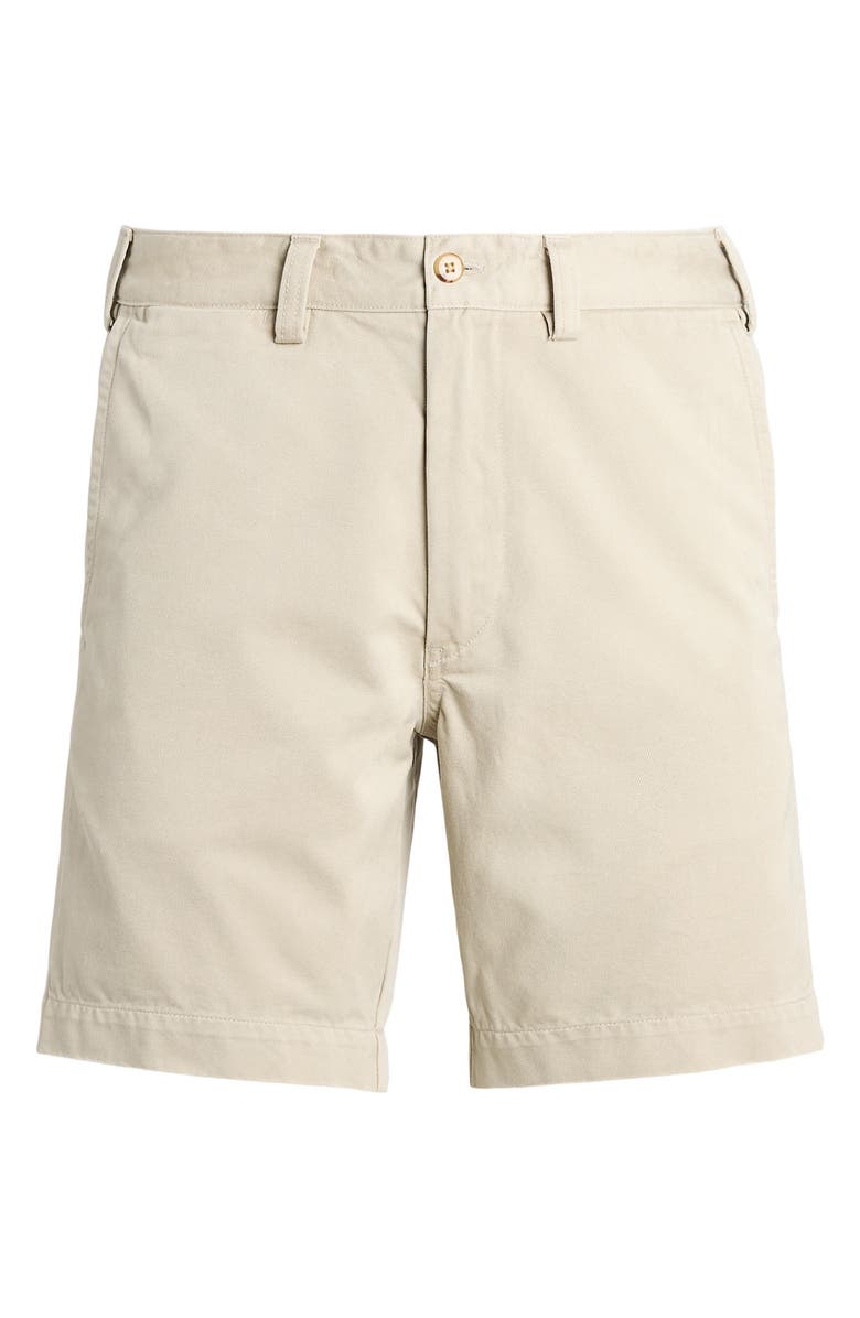 Polo Ralph Lauren Flat Front Cotton Twill Chino Shorts, Alternate, color,