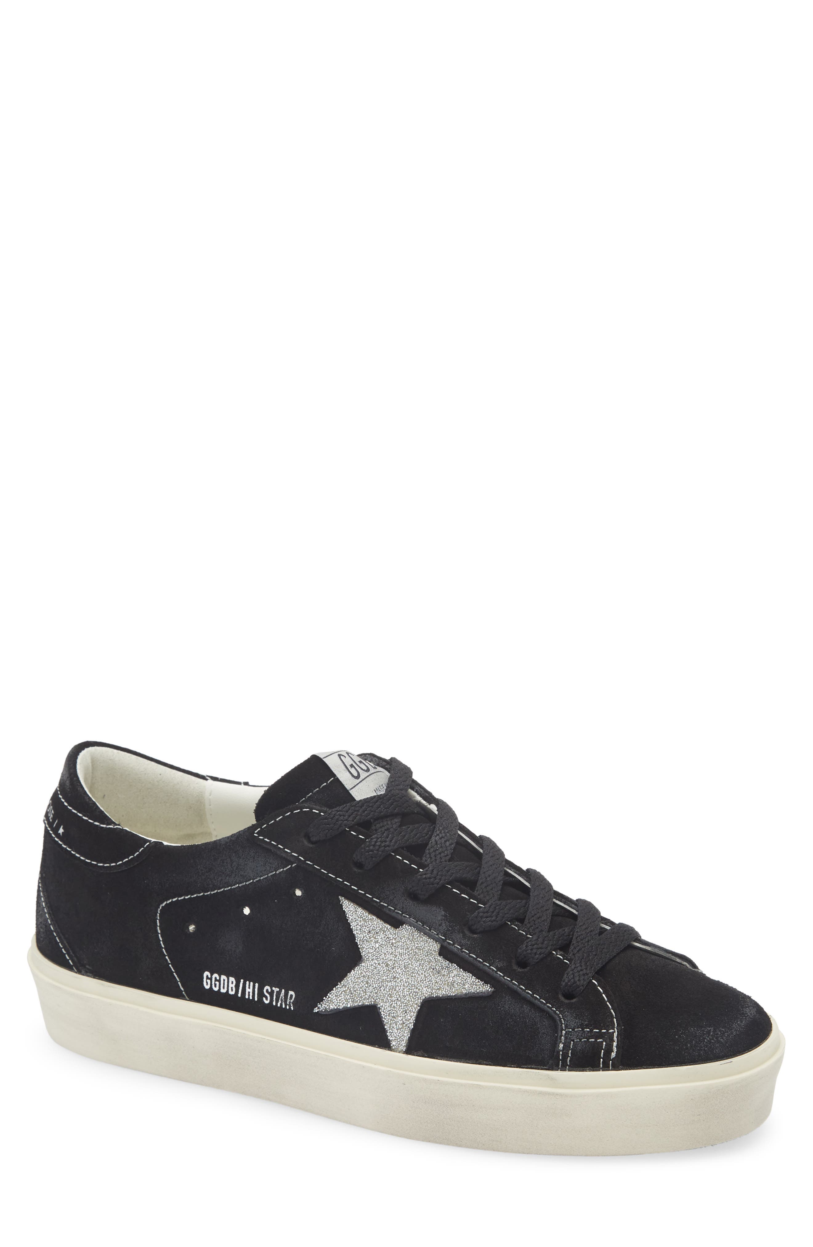 Golden Goose Hi Star Sneaker, Main, color, Black/ Silver