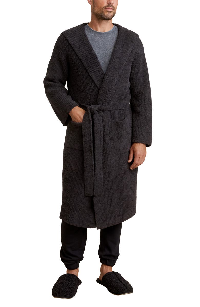 Barefoot Dreams<sup>®</sup> CozyChic<sup>™</sup> Rib Hooded Robe, Alternate, color, 