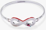 Alex and Ani Hot Wheels Figure 8 Racecar Tension Bangle