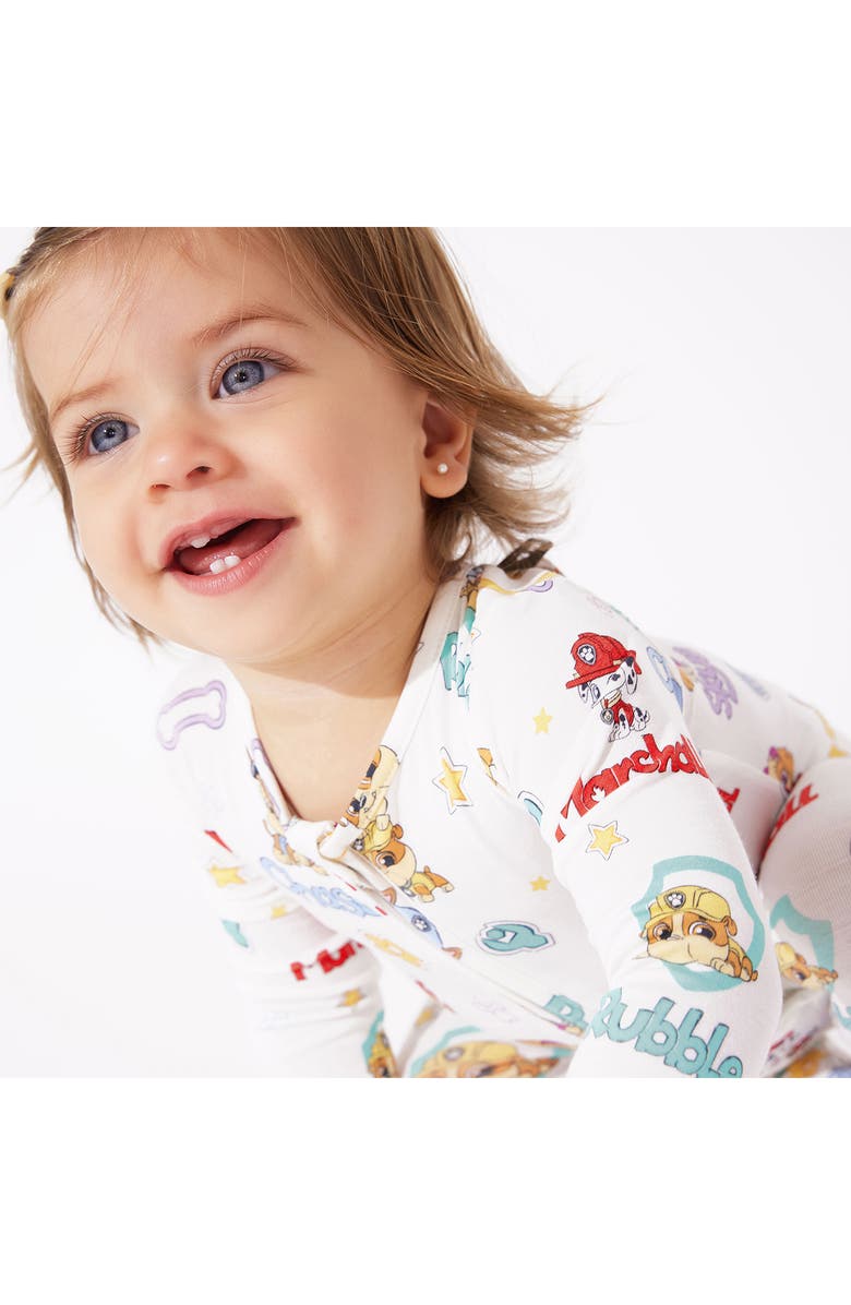 Bellabu Bear Paw Patrol Convertible Footie Pajamas, Alternate, color,