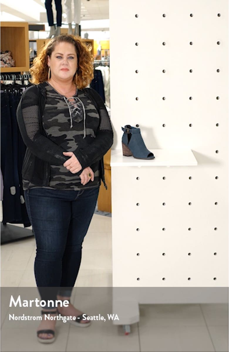 Caprica Open Toe Bootie, sales video thumbnail