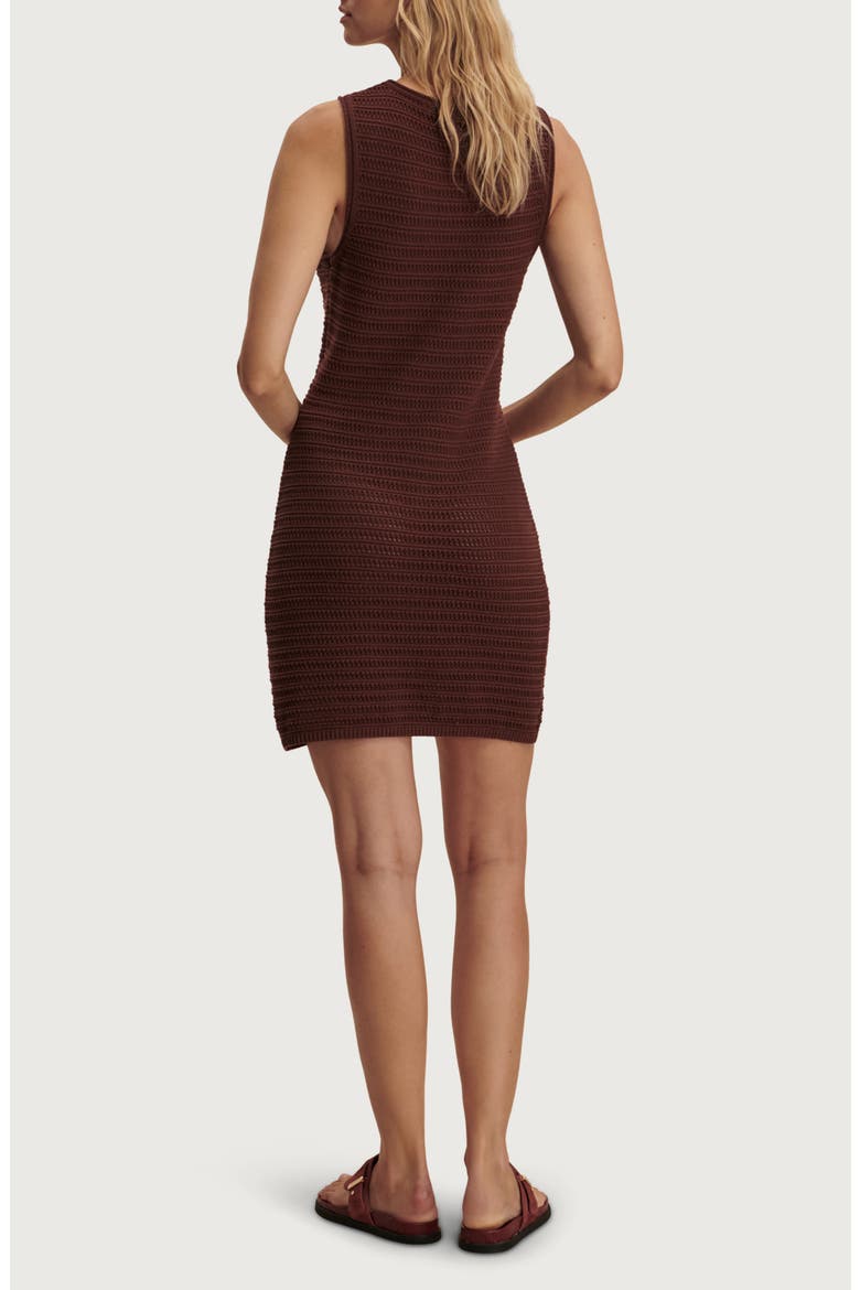 Shane Knit Minidress, Alternate, color, IRONWOOD