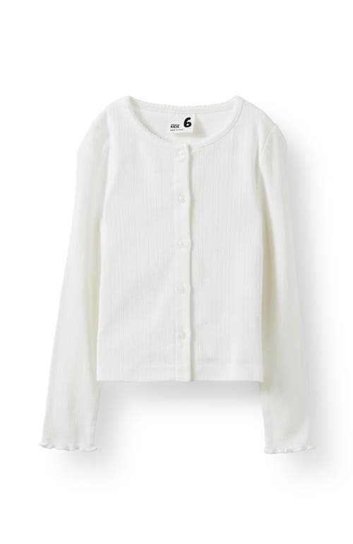 Cotton On Kids Kid's Emma Button Through Long Sleeve In Neutral
