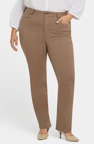 NYDJ Marilyn High Waist Straight Leg Jeans