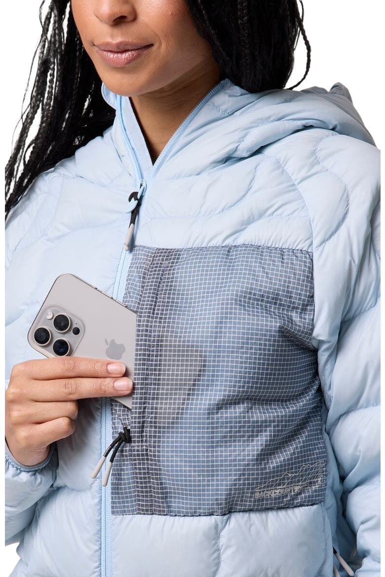 Waas Allied Down Hooded Jacket - Women's, Alternate, color, Skyride