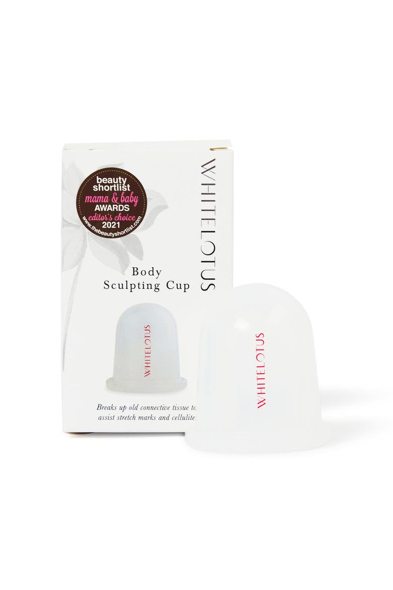 Professional Body Sculpting Cup, Main, color, White