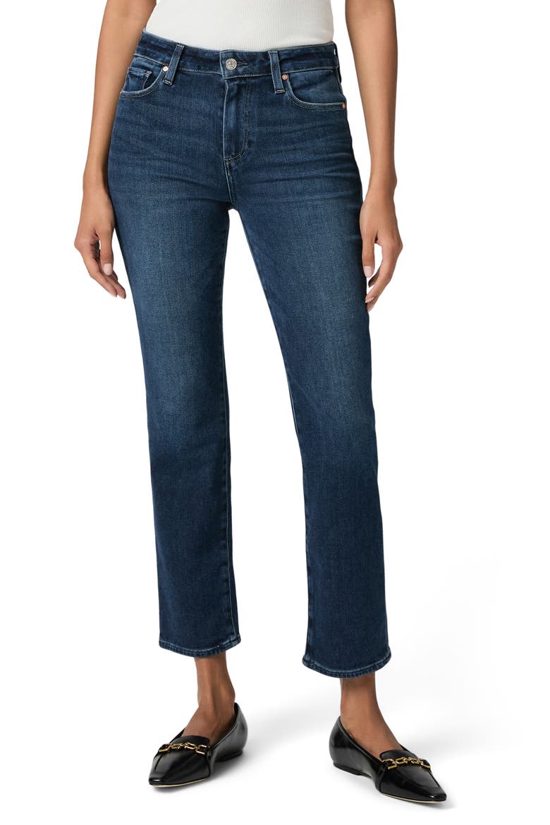 Cindy High Waist Ankle Straight Leg Jeans, Main, color, REAGENT ST