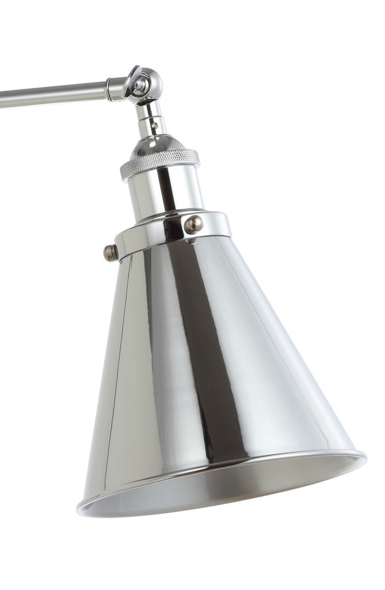 JONATHAN Y Rover Adjustable Arm Metal LED Wall Sconce, Alternate, color, Chrome