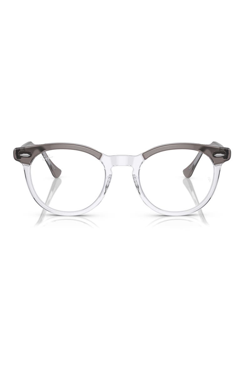 51mm Square Optical Glasses, Main, color, DARK GREY