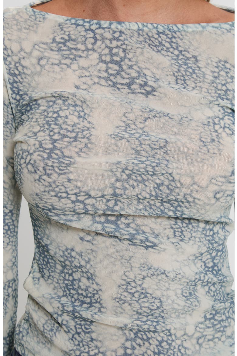 Let It Happen Leopard Print Boat Neck Top, Alternate, color, LEOPARD