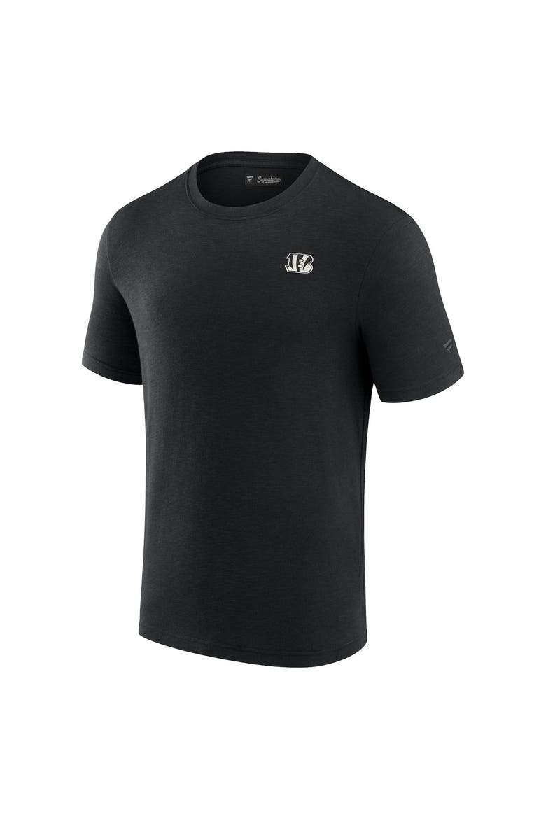 Men's Fanatics Signature Black Cincinnati Bengals Modal Short Sleeve T-Shirt, Alternate, color, Black