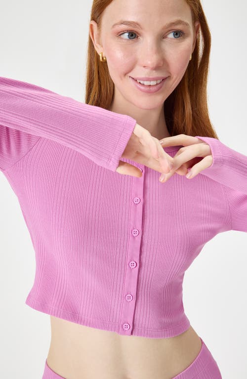 Florence By Mills Sweet Classic Cardigan In Purple