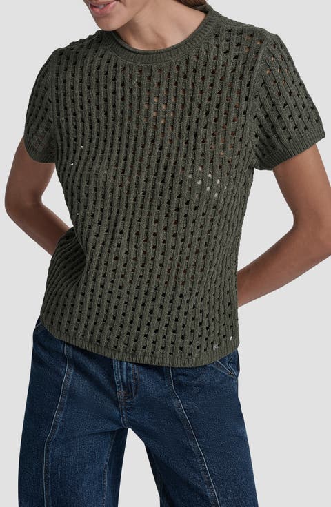 Open Stitch Sweater