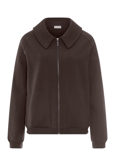 Natural Living Cotton Blend Zip-Up Jacket