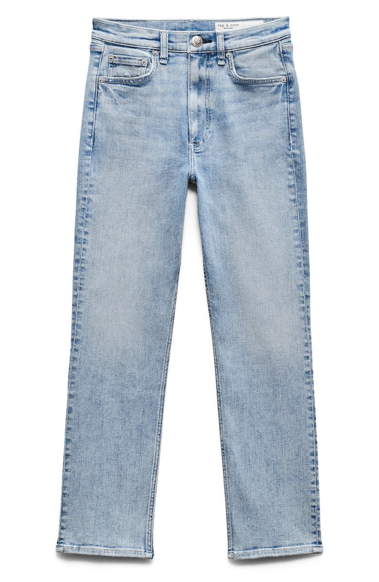 rag & bone Flexi Wren High Waist Ankle Slim Jeans, Alternate, color, Keens