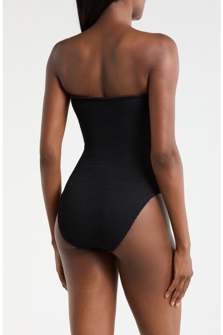 Brooke Strapless One-Piece Swimsuit, Alternate, color, BLACK