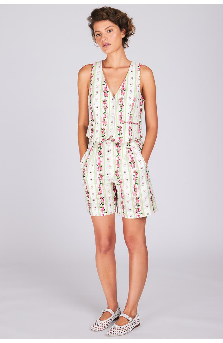 RACHEL ANTONOFF Kokomo Short, Main, color, Bellflower Stripe