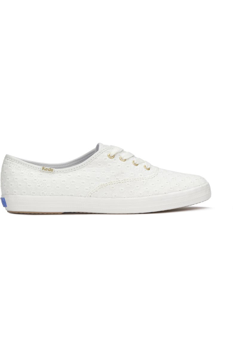 Keds<sup>®</sup> Champion Sneaker, Alternate, color, Snow White Daisey