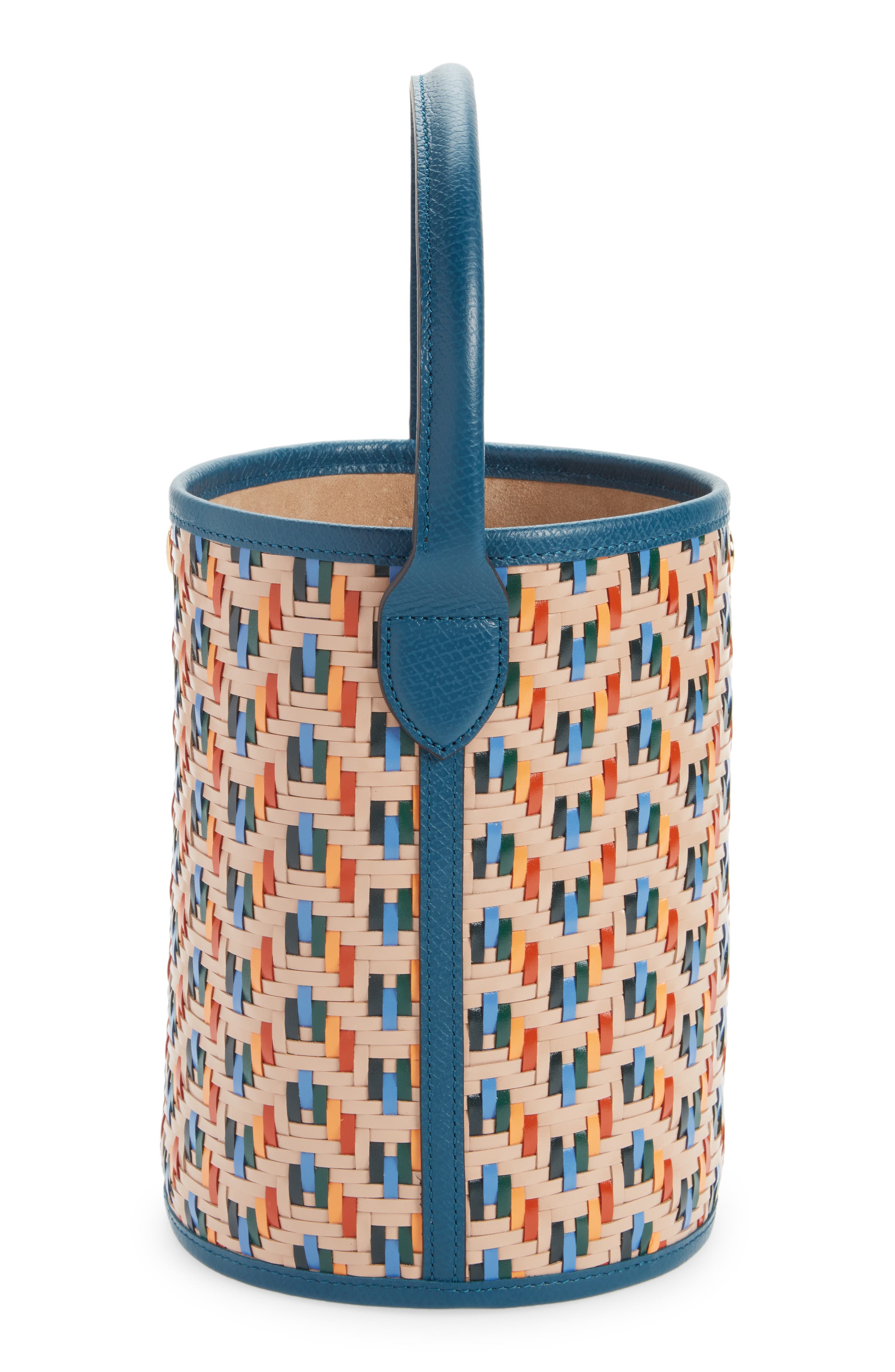 Longchamp Épure Leather Bucket Bag, Alternate, color, 