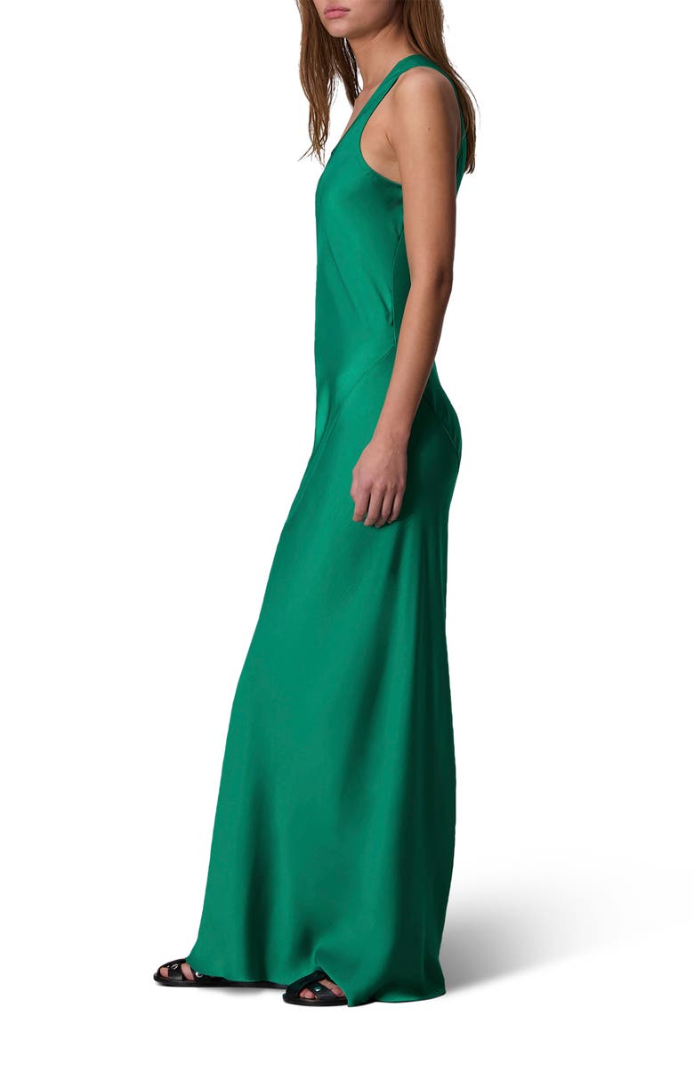 rag & bone Daisy Sleeveless Maxi Dress, Alternate, color, Emeraldgrn