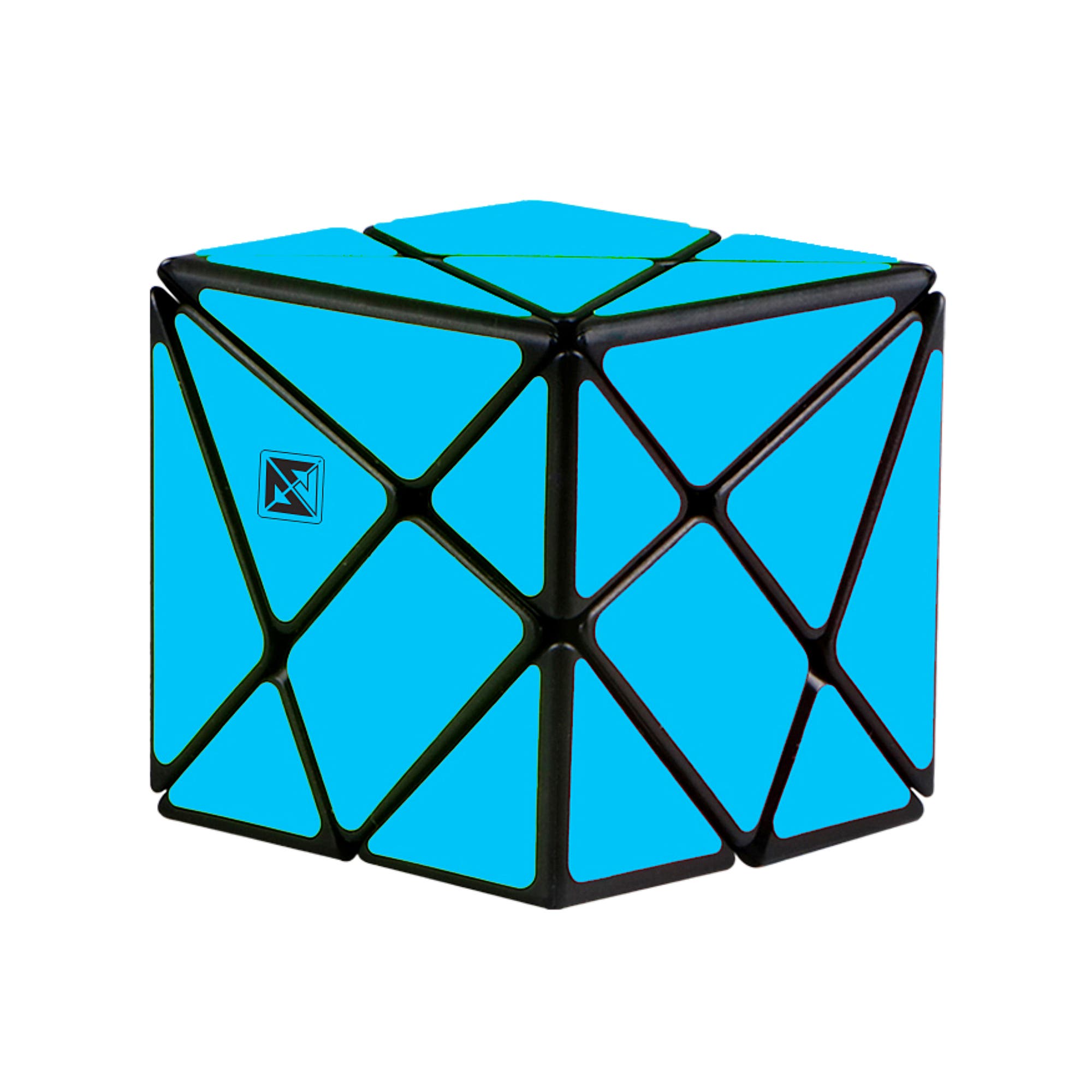 Inverse Stratosfear Twist & Solve Monochromatic Handheld Puzzle, Ages 8+ in Blue 