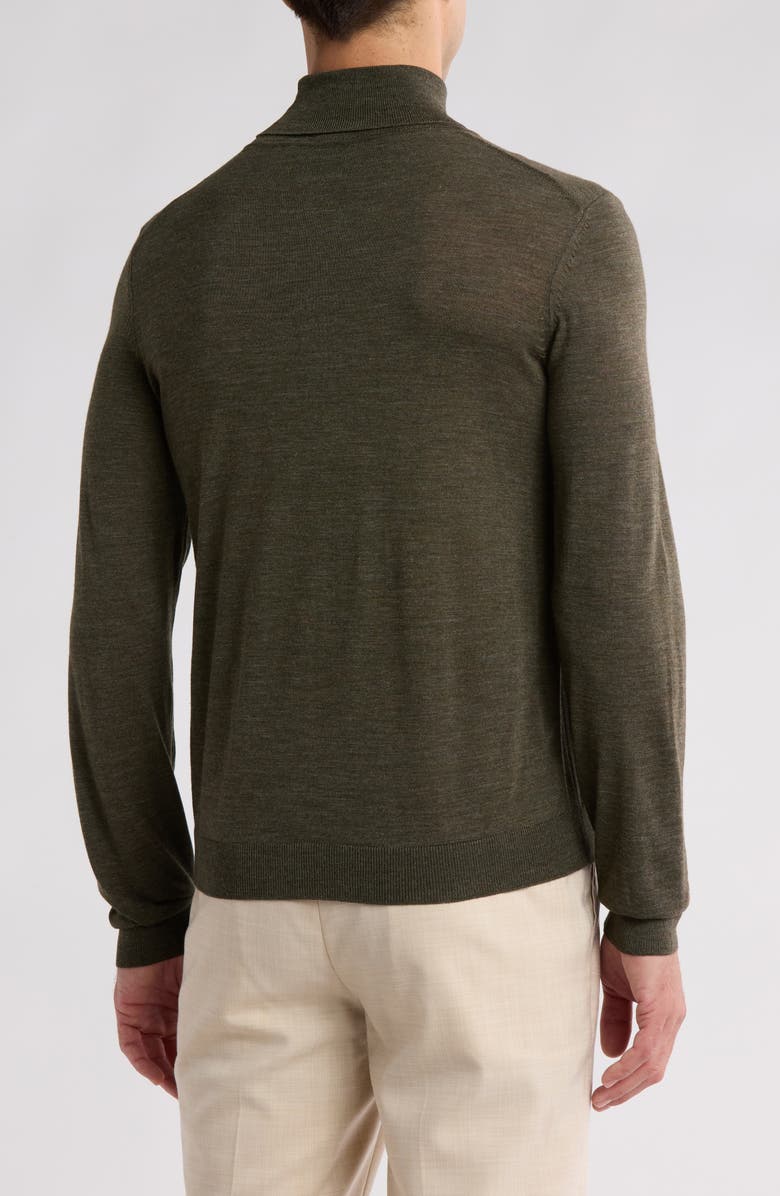 BOSS Musso Wool Turtleneck Sweater, Alternate, color, 