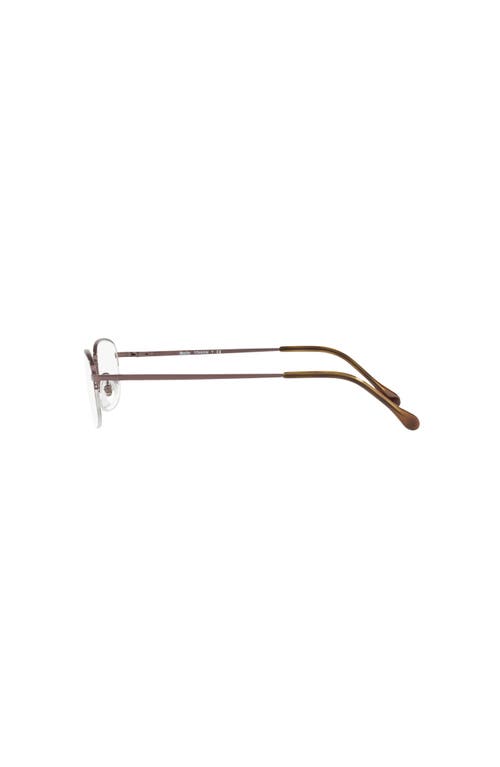 Sferoflex 52mm Oval Optical Glasses In Gold