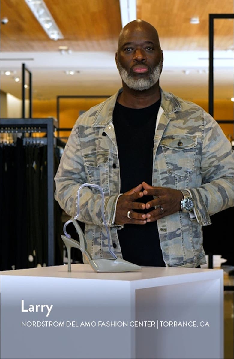 Berolden Slingback Pointed Toe Pump, sales video thumbnail