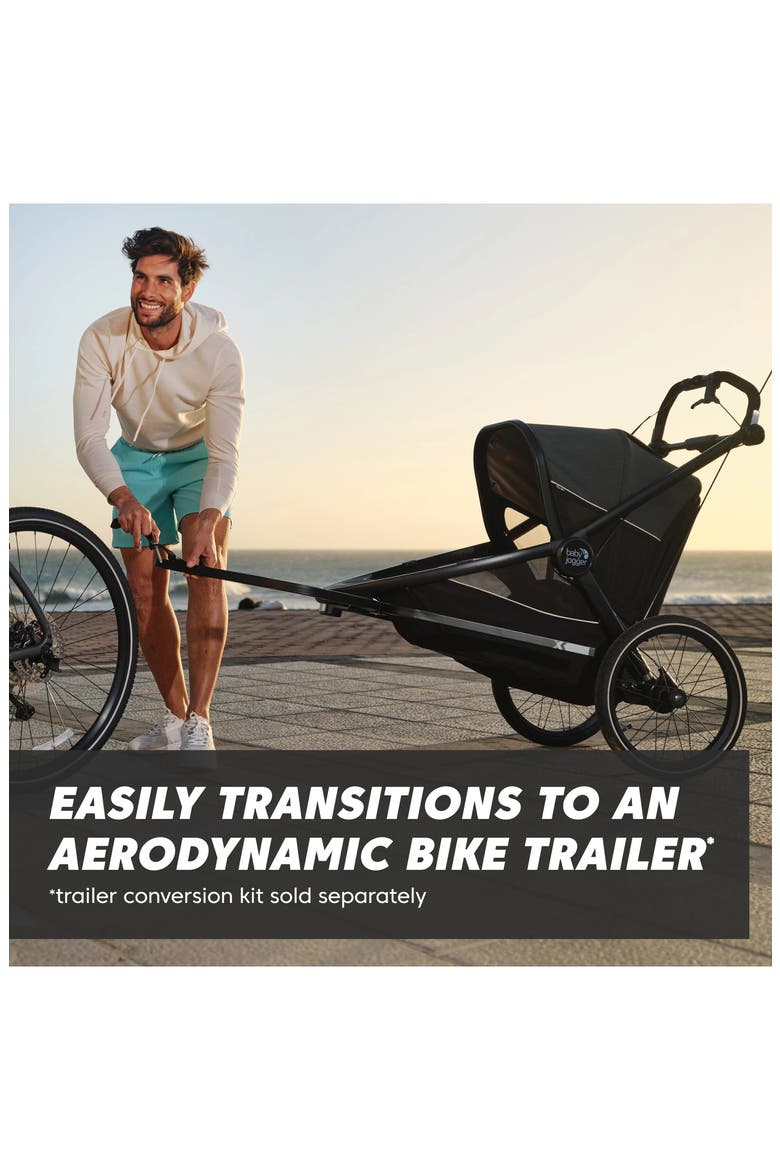 city prix™ Convertible Jogging Stroller, Alternate, color, ECO BLACK
