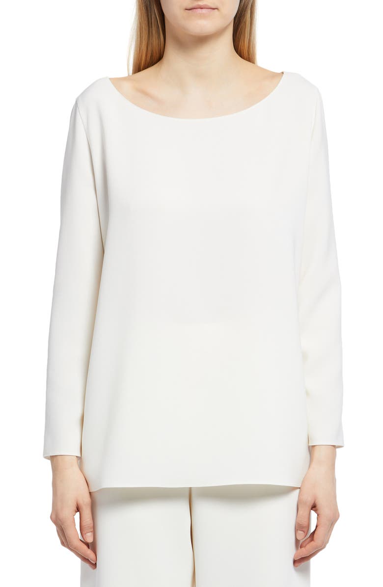 The Row Penny Boat Neck Top, Main, color,