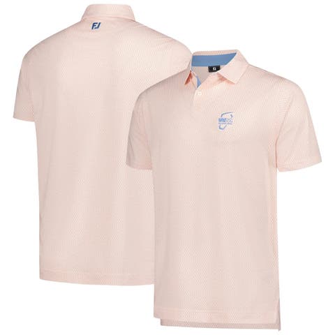 Men's  White 2025 WM Phoenix Open Irongate Print Lisle Polo