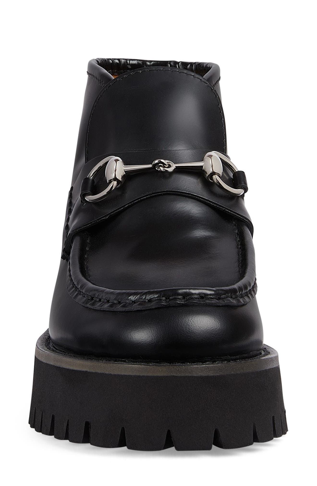 Gucci Sylke Horsebit Chukka Loafer, Alternate, color, 