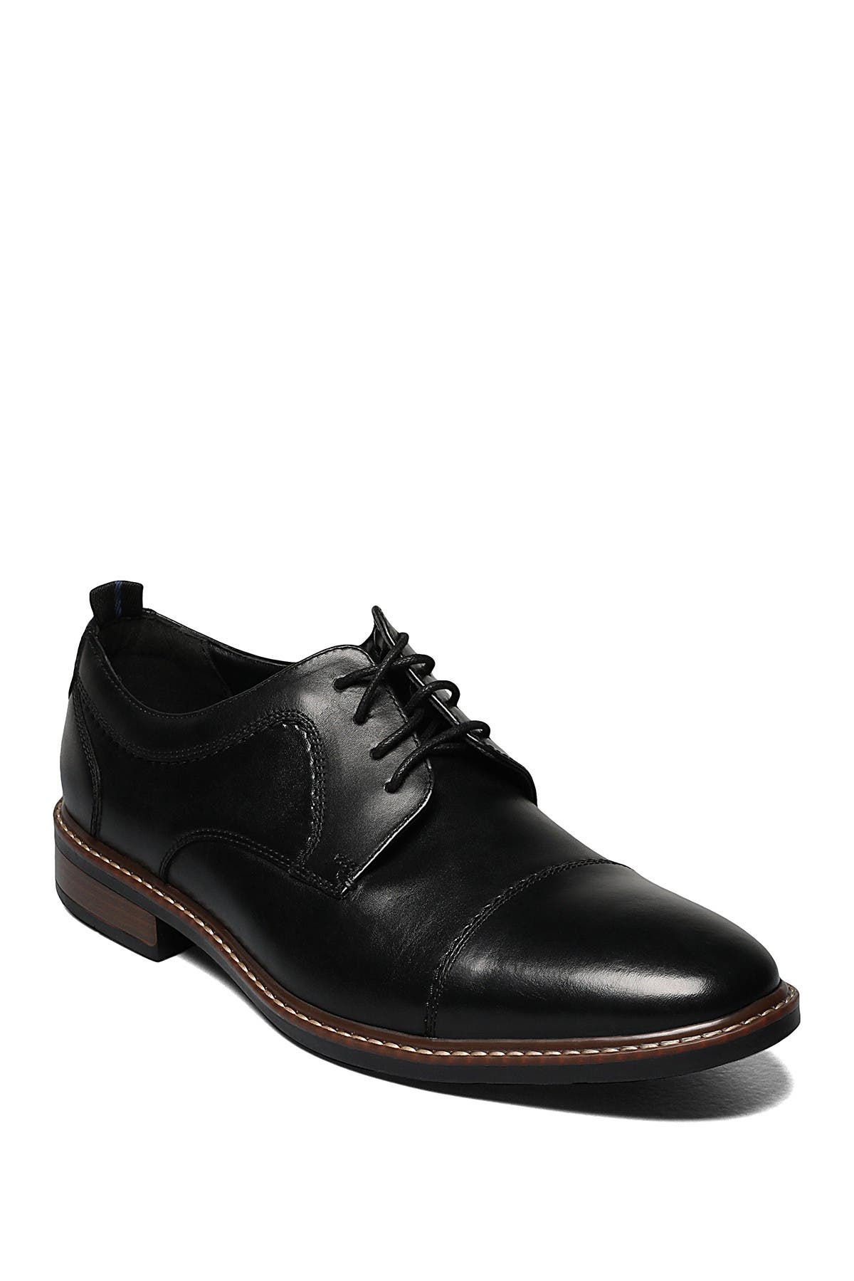 NUNN BUSH Hayden Leather Cap Toe Derby - Wide Width Available, Main, color, 