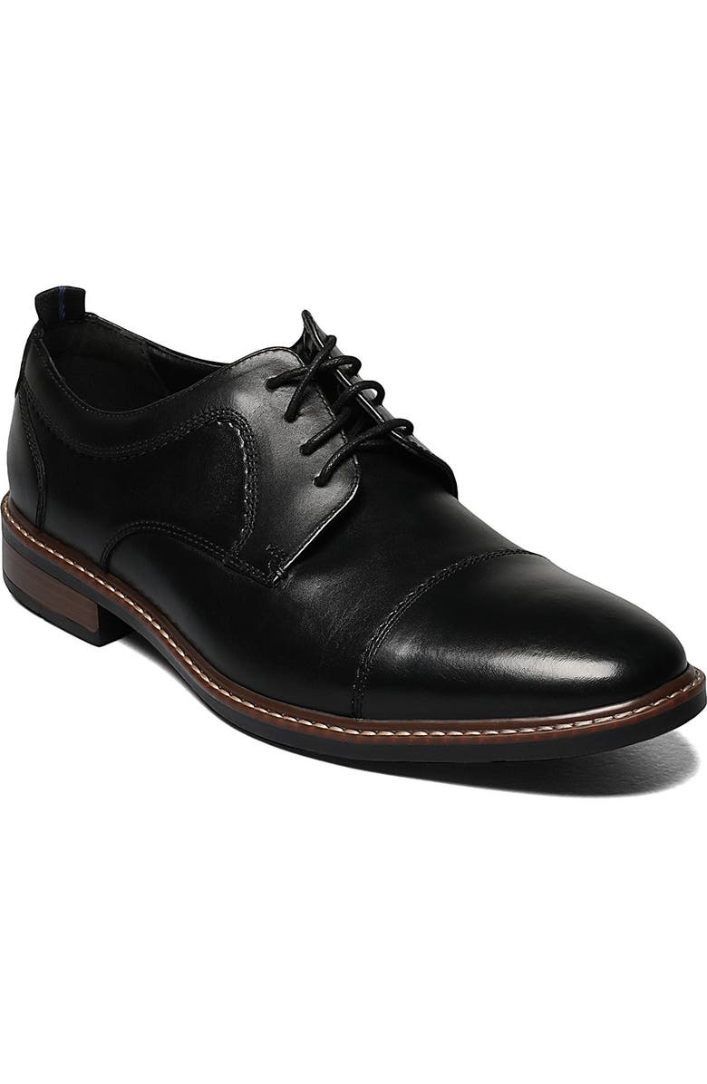 NUNN BUSH Hayden Leather Cap Toe Derby - Wide Width Available, Main, color,
