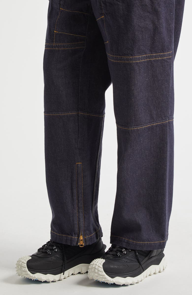 Moncler Genius x Mercedes-Benz by Nigo Zip Hem Cargo Jeans, Alternate, color,