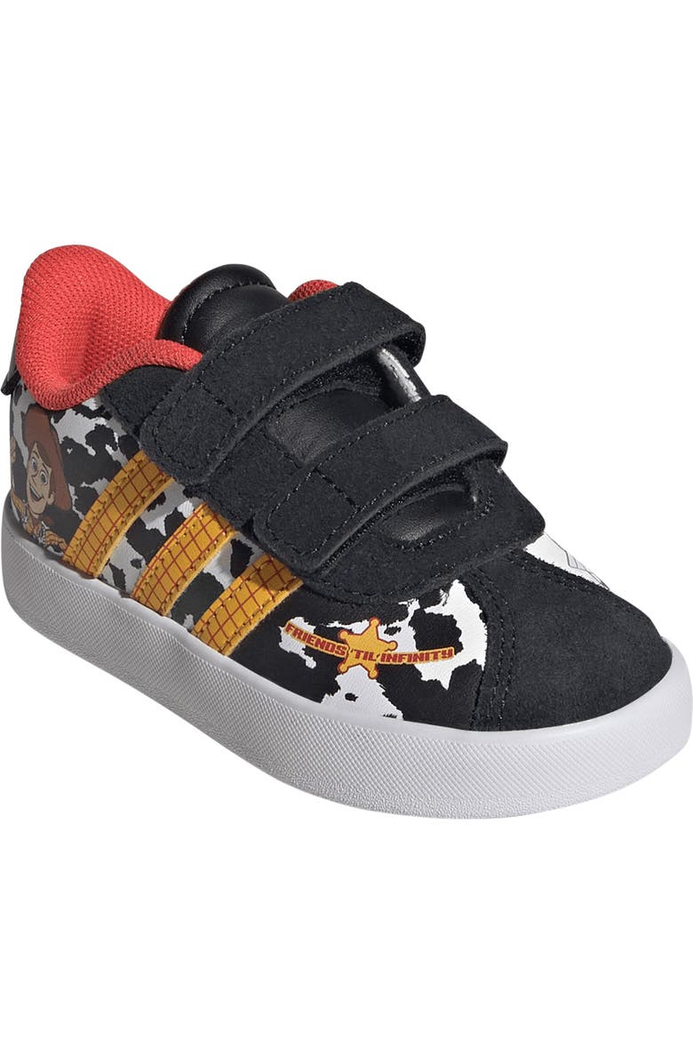 adidas x Toy Story Kids' VL Court Sneaker, Main, color, White/ Black