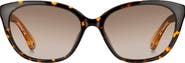Kate Spade kate spade new york phillipa 54mm gradient cat eye sunglasses