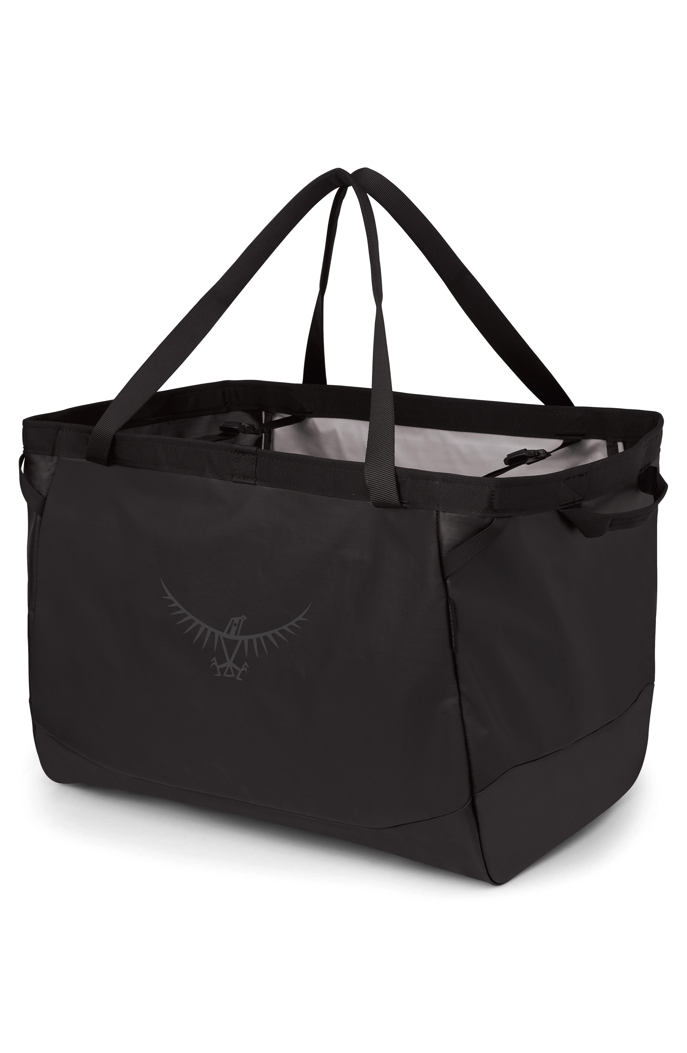 Osprey Transporter 60-Liter Gear Tote, Alternate, color, Raven Black/Black