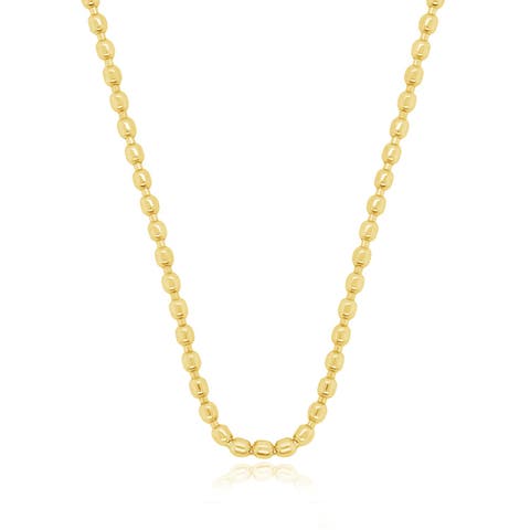 Nugget Bead Chain Necklace