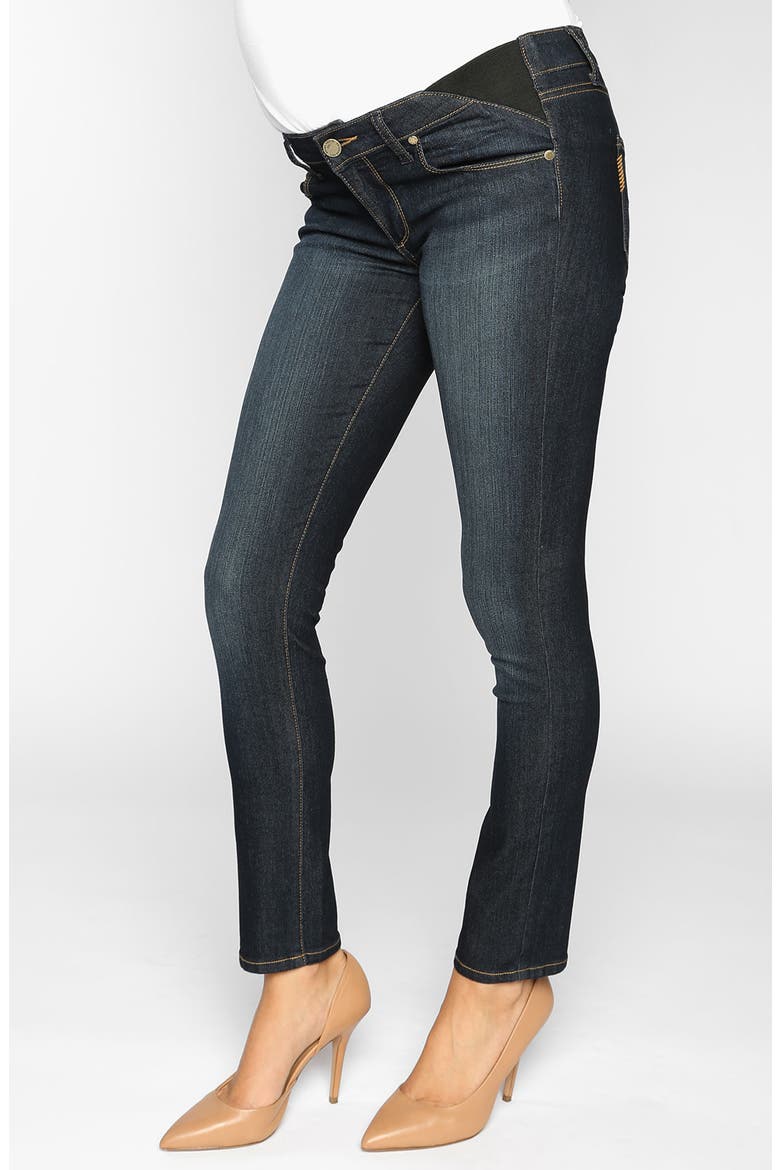 Maternity 'Union Skyline' Ankle Skinny Jeans, Main, color, CARSON