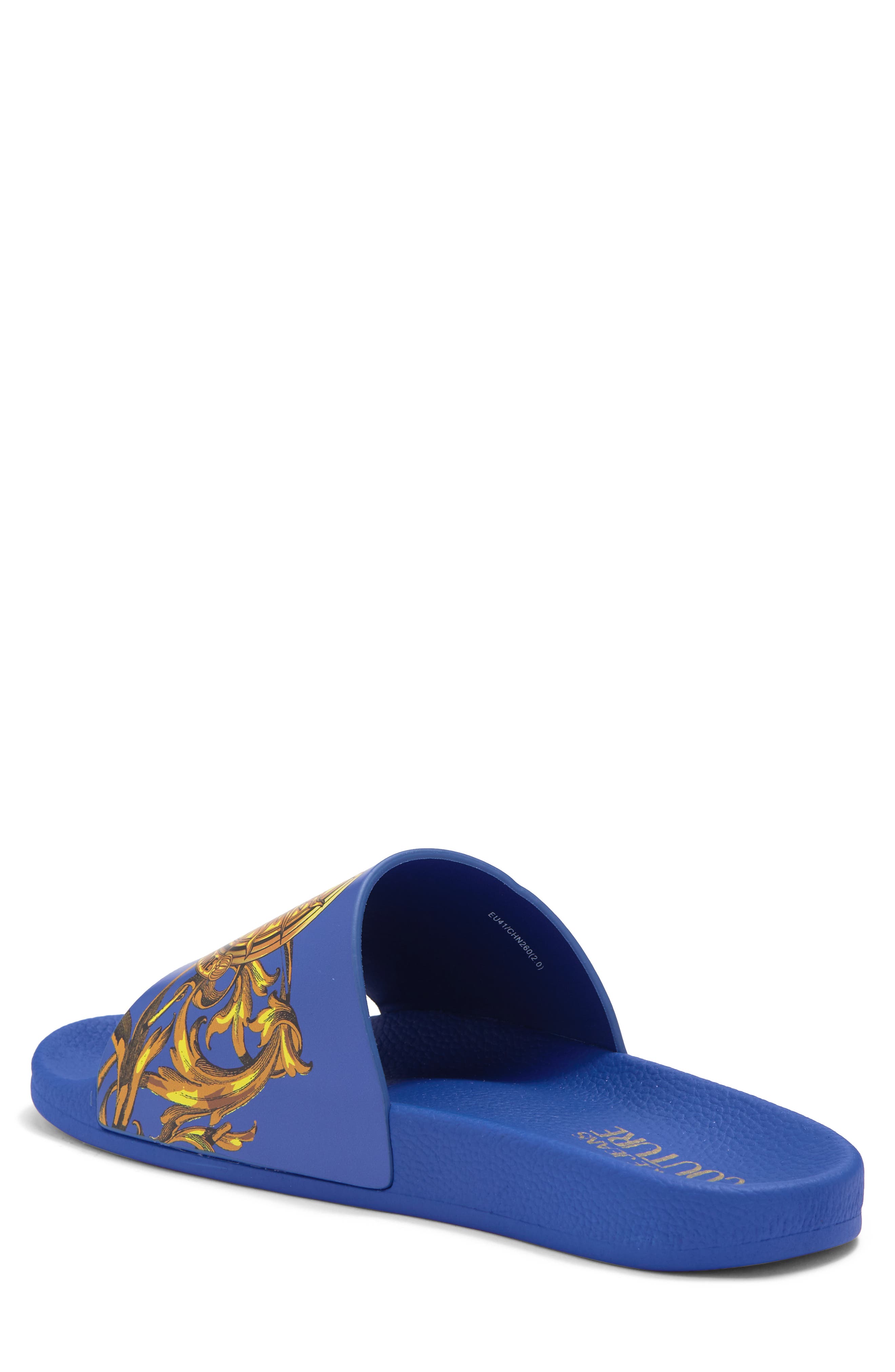 Versace Jeans Flat Slide Sandal (Men) | Nordstromrack