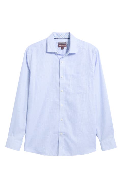 Ovation Non-Iron Cotton Button-Up Shirt