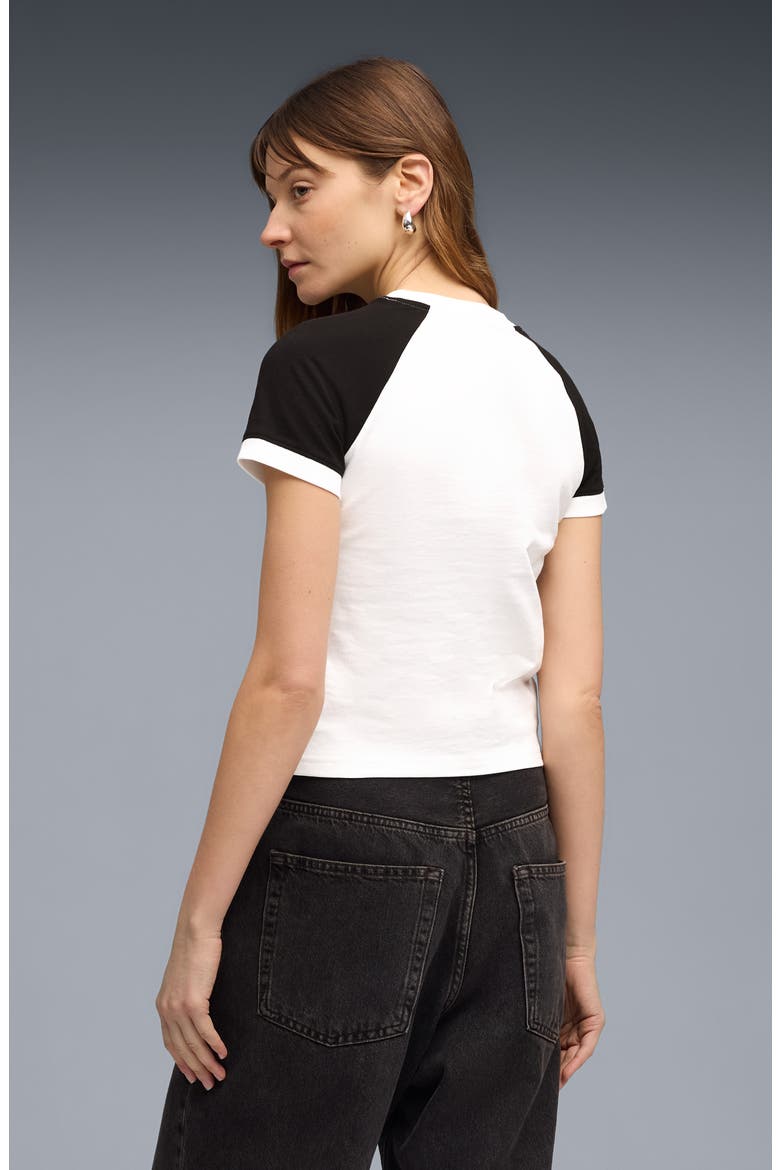 Future Archive Slim Fit T-Shirt, Alternate, color, PUMA WHITE