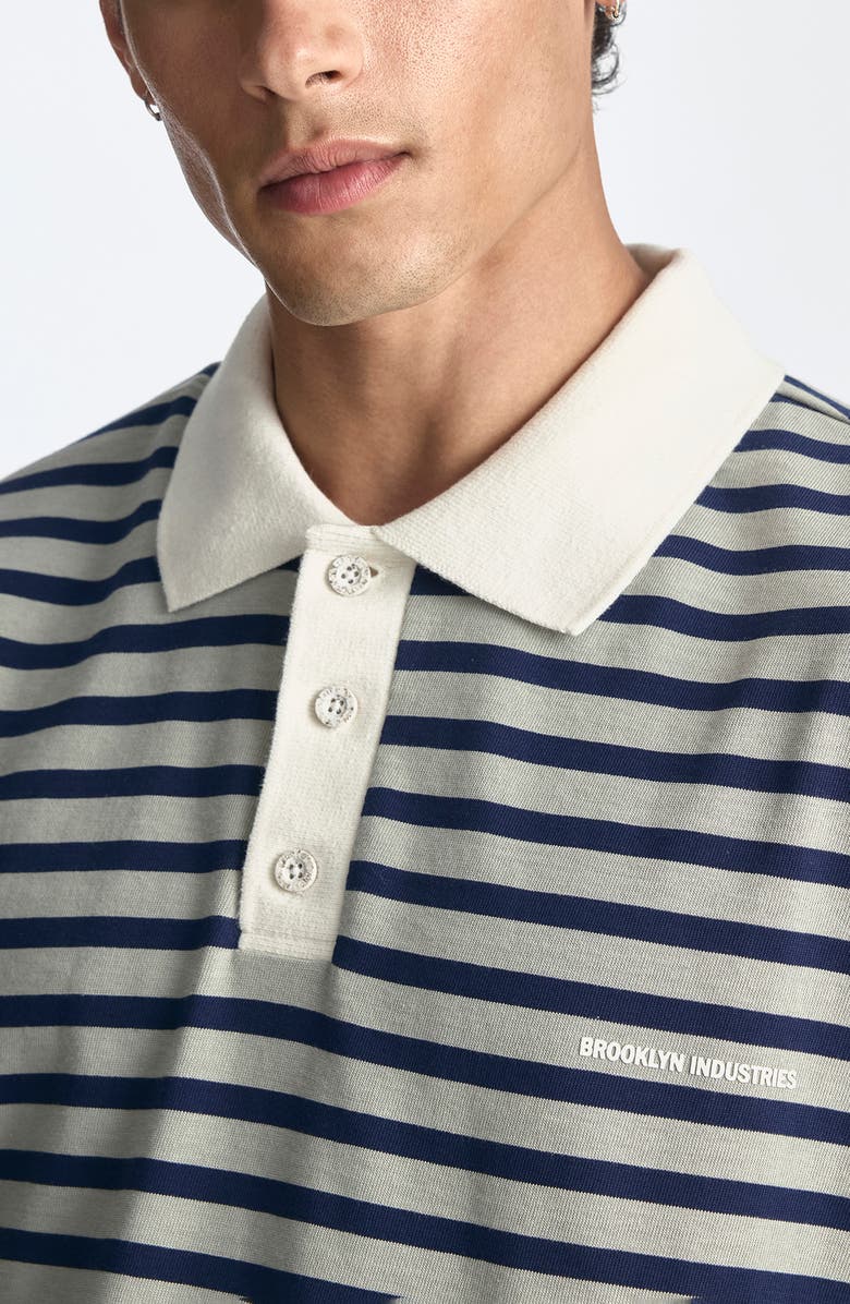 Brooklyn Industries Stripe Polo, Alternate, color, Navy Stripe