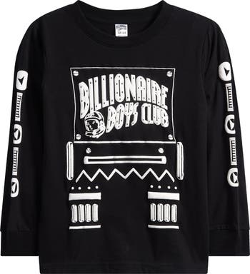 Kids' Droid Long Sleeve Cotton Graphic T-Shirt